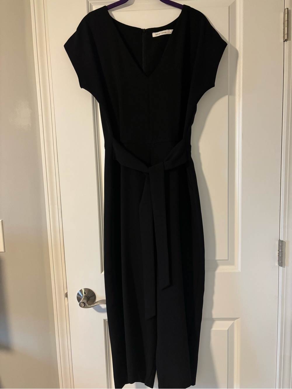 Bishop+Young wide leg black jumpsuit